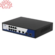 سوییچ POE 8 پورت HR900-AFG-822NS اچ آر یو آی - فروش سوییچ شبکه poe برند hrui مدل HR900 AFG 822NS