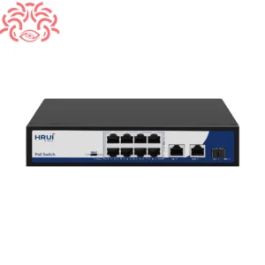سوییچ POE 8 پورت HR901-AF-821GNS اچ آر یو آی - خرید سوییچ heui مدل HR901 AF 821GNS