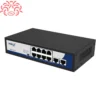 سوئیچ شبکه PoE مدل HR900-AF-82N برند HRUI - خرید سوییچ poe برند اچ آر یو آی 8 پورت HR900 AF 82N + قیمت