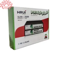 سوئیچ 4 پورت POE اچ آر یو آی HR902-AF-42N | سری LOW WATT