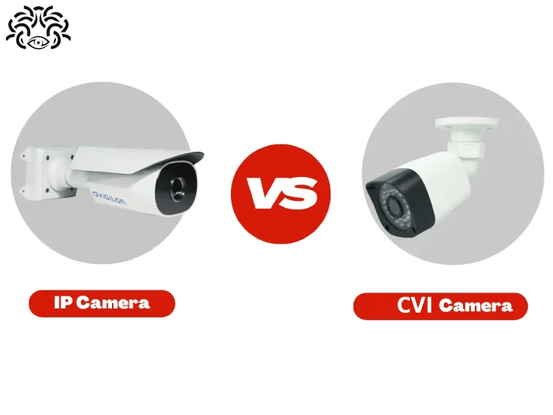 تفاوت دوربین مداربسته IP و CVI