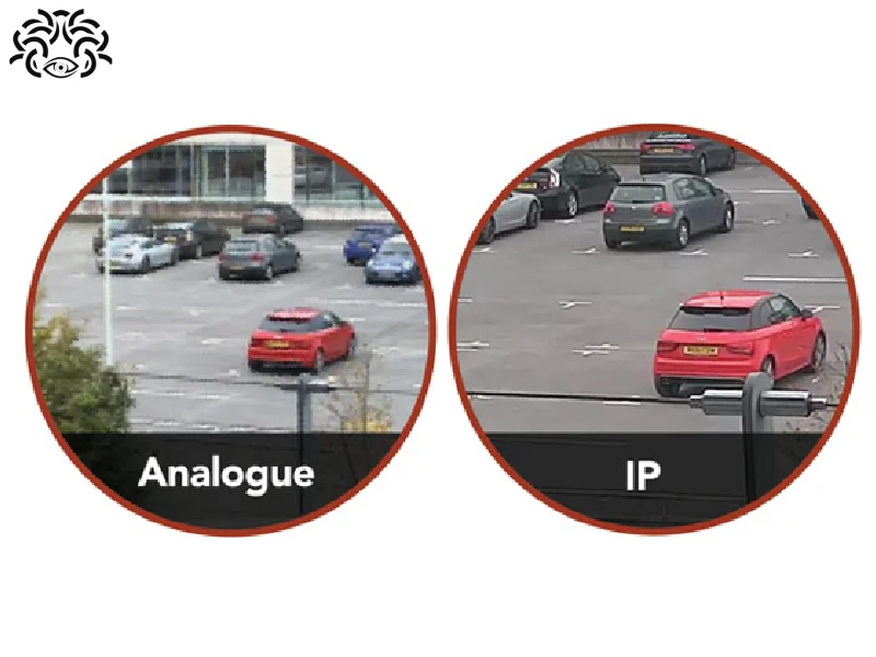 8 تا از اصلی ترین تفاوت های دوربین IP و AHD (آنالوگ)