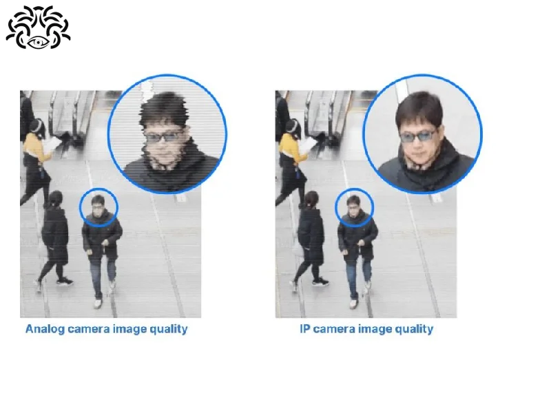 8 تا از اصلی ترین تفاوت های دوربین IP و AHD (آنالوگ)