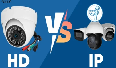 8 تا از اصلی ترین تفاوت های دوربین IP و AHD (آنالوگ)