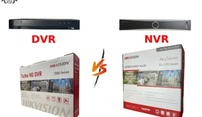 تفاوت دستگاه NVR و DVR | بررسی جامع فرق بین دستگاه ان وی آر و دی وی آر